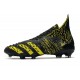 adidas Predator Freak + FG Firm Ground Black Yellow