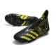 adidas Predator Freak + FG Firm Ground Black Yellow