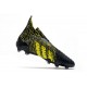 adidas Predator Freak + FG Firm Ground Black Yellow