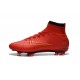 New Cristiano Ronaldo Nike Mercurial Superfly Iv CR7 Red Gold FG Cleat