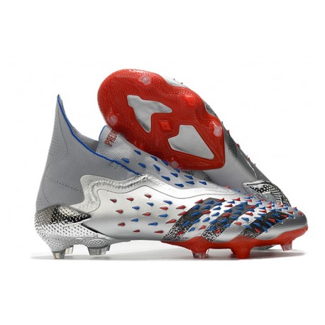 adidas Predator Freak FG Showpiece Pack Silver Core Black Scarlet