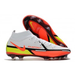 Nike Phantom GT II Elite DF FG White Bright Crimson Volt