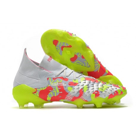 adidas Predator Freak.1 FG White Orange Volt