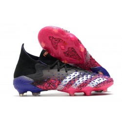 adidas Predator Freak.1 FG Core Black White Shock Pink