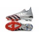 adidas Predator Freak.1 FG Boots Silver Metallic Core Black Scarlet