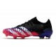 Low-cut adidas Predator Freak .1 FG Core Black White Shock Pink