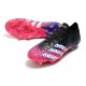 Low-cut adidas Predator Freak .1 FG Core Black White Shock Pink