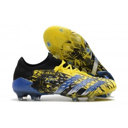 Low-cut adidas Predator Freak .1 FG X-Men Wolverine - Bright Yellow/Silver Metallic/Core Black