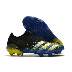 Low-cut adidas Predator Freak .1 FG Core Black White Solar Yellow