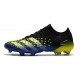 Low-cut adidas Predator Freak .1 FG Core Black White Solar Yellow