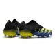 Low-cut adidas Predator Freak .1 FG Core Black White Solar Yellow