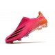adidas X Ghosted FG Cleats Superspectral - Shock Pink /Core Black /Screaming Orange