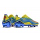 adidas X Ghosted.1 Firm Ground X-Men Cyclops - Blue /Vivid Red/ Bright Yellow LIMITED EDITION