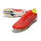 adidas X Speedflow.1 FG Cleats Meteorite - Red Core Black Solar Red