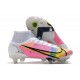 Nike Mercurial Superfly 8 Elite SG-PRO Anti-Clog White Pink Black