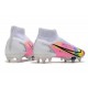 Nike Mercurial Superfly 8 Elite SG-PRO Anti-Clog White Pink Black