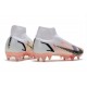 Nike Mercurial Superfly 8 Elite SG-PRO Anti-Clog White Black Bright Crimson Pink Blast