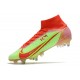 Nike Mercurial Superfly 8 Elite SG-PRO Anti-Clog Green Red