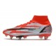 Nike Mercurial Superfly 8 Elite SG-PRO Anti-Clog Chile Red Black White Total Orange