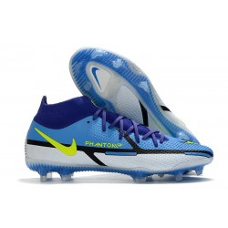 Nike Phantom GT II Elite DF FG Recharge - Sapphire Volt Grey Fog Blue Void