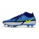 Nike Phantom GT II Elite DF FG Recharge - Sapphire Volt Grey Fog Blue Void