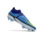 Nike Phantom GT II Elite DF FG Recharge - Sapphire Volt Grey Fog Blue Void