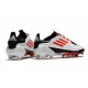 adidas F50 Ghosted Adizero HYBRIDTOUCH FG White Red Black
