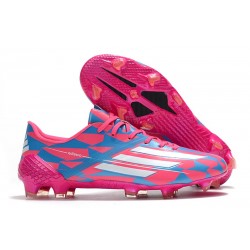 adidas F50 Ghosted Adizero HYBRIDTOUCH FG Pink White Blue