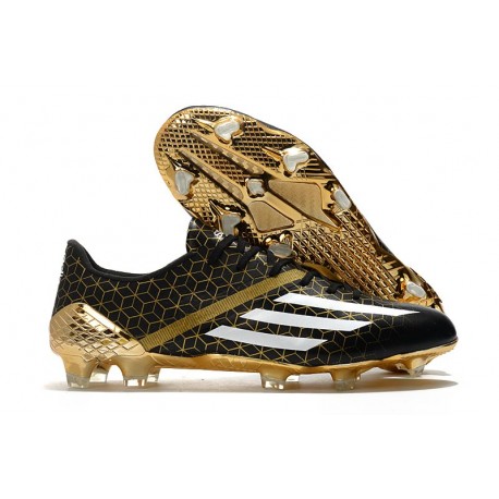 adidas F50 Ghosted Adizero HYBRIDTOUCH FG Black White Gold