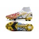 Nike Mercurial Superfly 8 Elite FG Ronaldo White Red Blue Gold