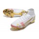 Nike Mercurial Superfly 8 Elite FG White Pink Gold