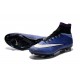 New Top Nike Mercurial Superfly Iv FG Cleat Purple White Black