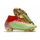 Nike Mercurial Superfly 8 Elite FG Green Red Golden