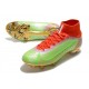 Nike Mercurial Superfly 8 Elite FG Green Red Golden