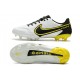 New Nike Tiempo Legend 9 Elite FG Shoes White Black Yellow