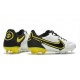 New Nike Tiempo Legend 9 Elite FG Shoes White Black Yellow