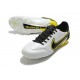 New Nike Tiempo Legend 9 Elite FG Shoes White Black Yellow