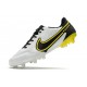 New Nike Tiempo Legend 9 Elite FG Shoes White Black Yellow