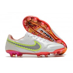 New Nike Tiempo Legend 9 Elite FG Motivation - White Red Yellow