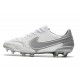 New Nike Tiempo Legend 9 Elite FG Shoes White Gray