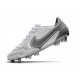 New Nike Tiempo Legend 9 Elite FG Shoes White Gray