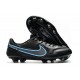 New Nike Tiempo Legend 9 Elite FG Shoes Renew - Black Iron Grey