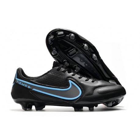 New Nike Tiempo Legend 9 Elite FG Shoes Renew - Black Iron Grey