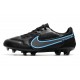 New Nike Tiempo Legend 9 Elite FG Shoes Renew - Black Iron Grey