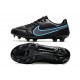 New Nike Tiempo Legend 9 Elite FG Shoes Renew - Black Iron Grey