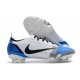 New Nike Mercurial Vapor XIV Elite FG White Blue Black