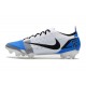 New Nike Mercurial Vapor XIV Elite FG White Blue Black