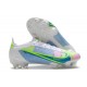 New Nike Mercurial Vapor XIV Elite FG White Blue Volt