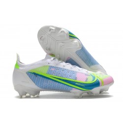 New Nike Mercurial Vapor XIV Elite FG White Blue Volt