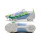 New Nike Mercurial Vapor XIV Elite FG White Blue Volt